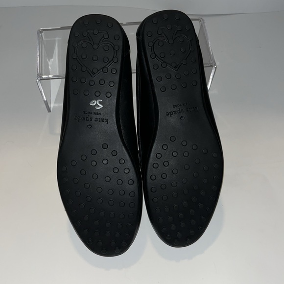 NWT Kate Spade Women’s Carmen Leather Loafers, Black - Picture 4 of 6